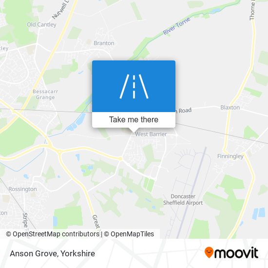 Anson Grove map
