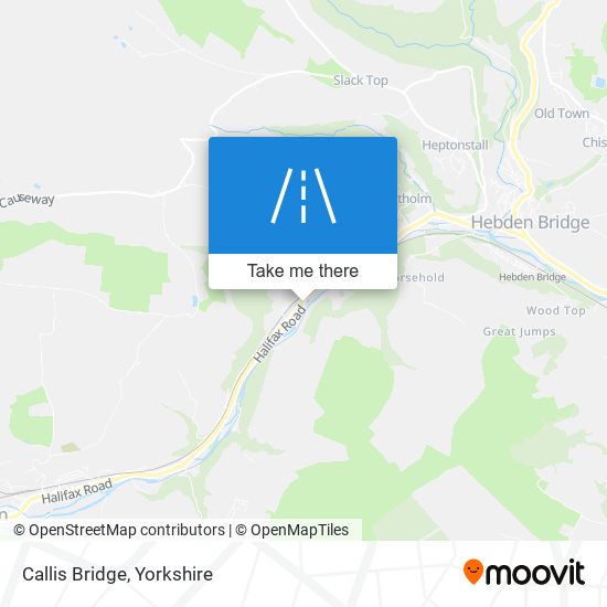 Callis Bridge map