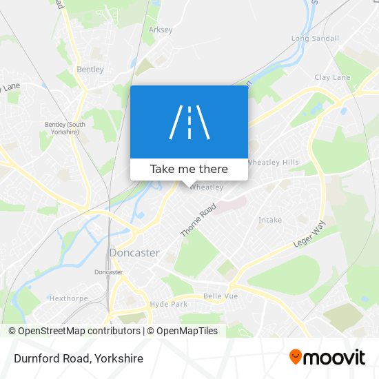 Durnford Road map