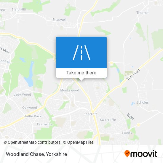 Woodland Chase map