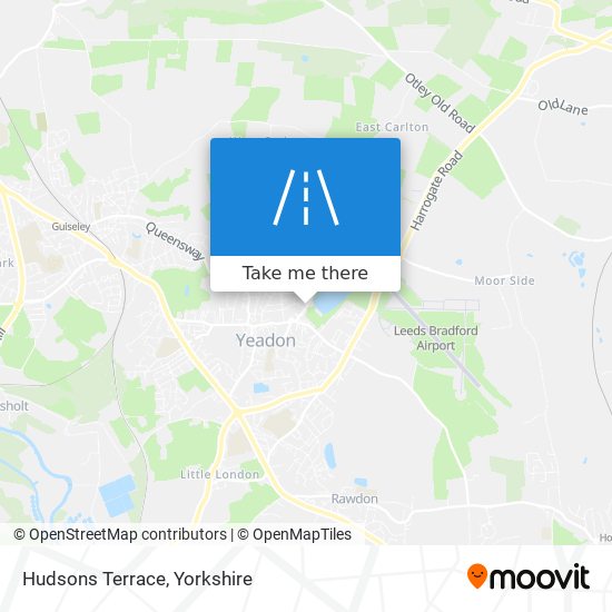 Hudsons Terrace map