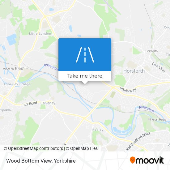 Wood Bottom View map