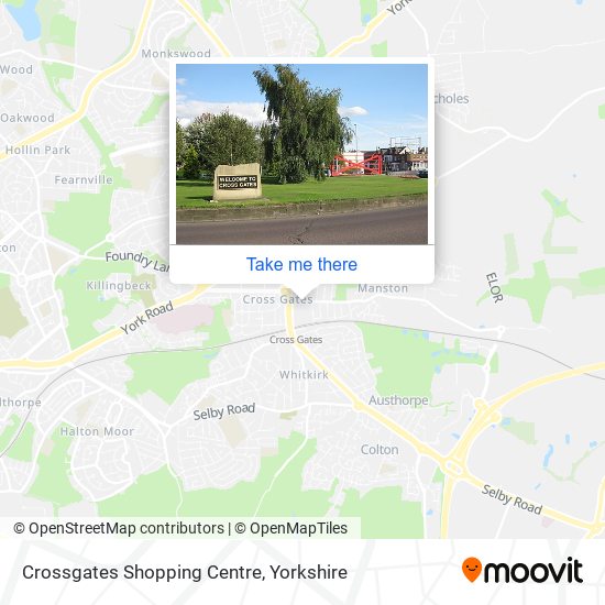 Crossgates Shopping Centre map