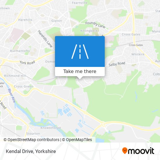 Kendal Drive map