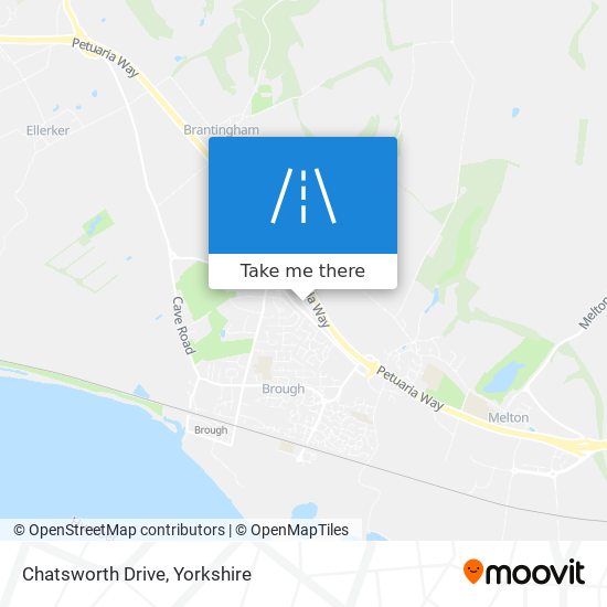 Chatsworth Drive map