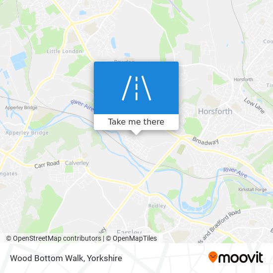 Wood Bottom Walk map