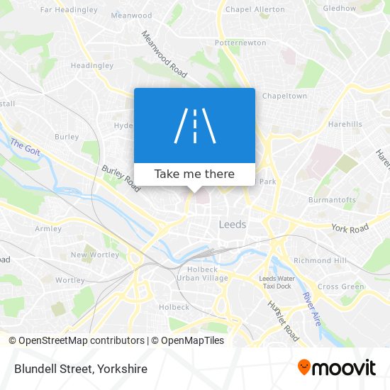 Blundell Street map