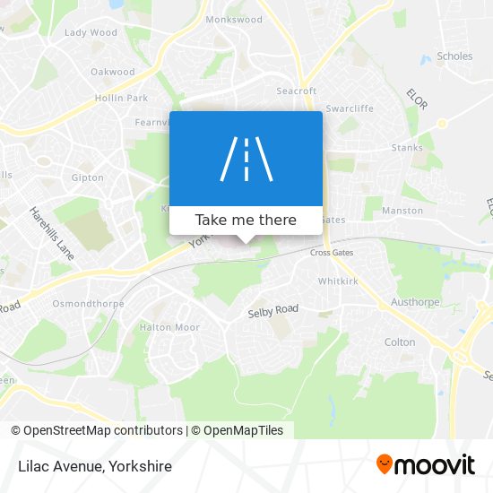 Lilac Avenue map