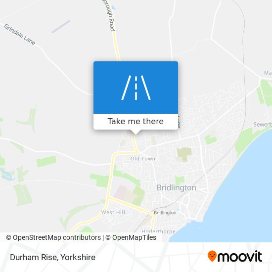 Durham Rise map