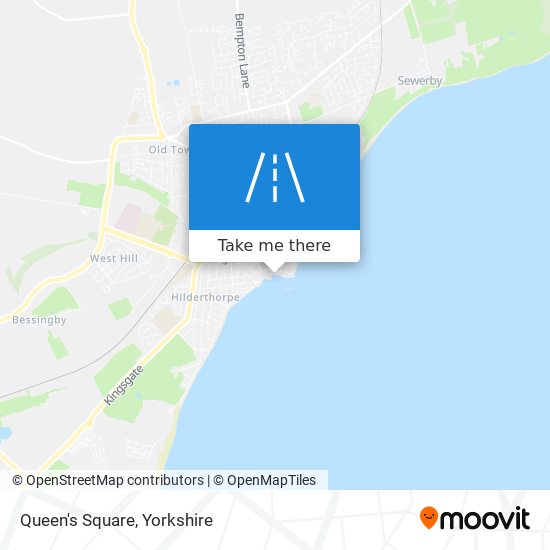 Queen's Square map