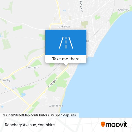 Rosebery Avenue map