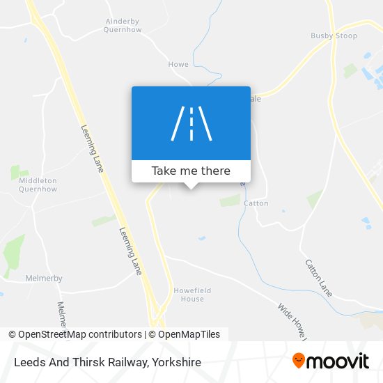 Leeds And Thirsk Railway map