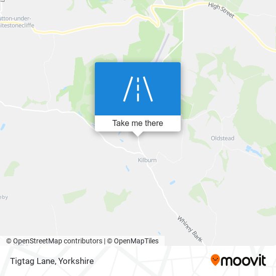 Tigtag Lane map