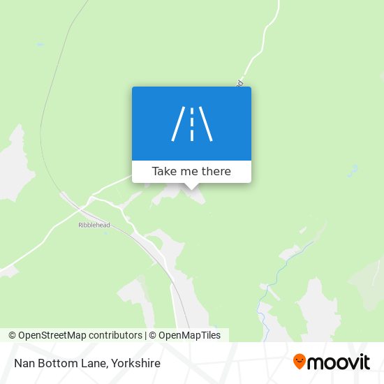 Nan Bottom Lane map