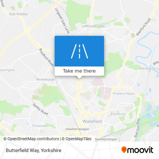 Butterfield Way map