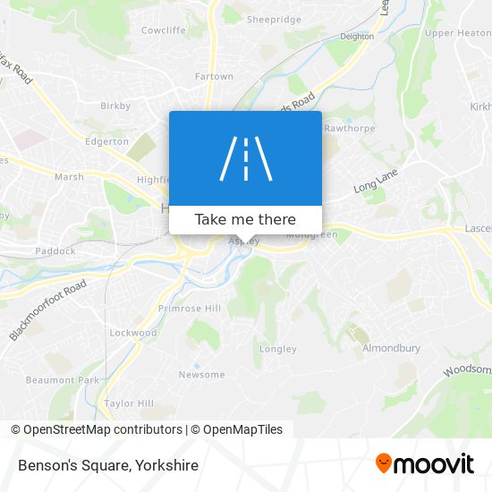 Benson's Square map