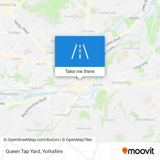 Queen Tap Yard map