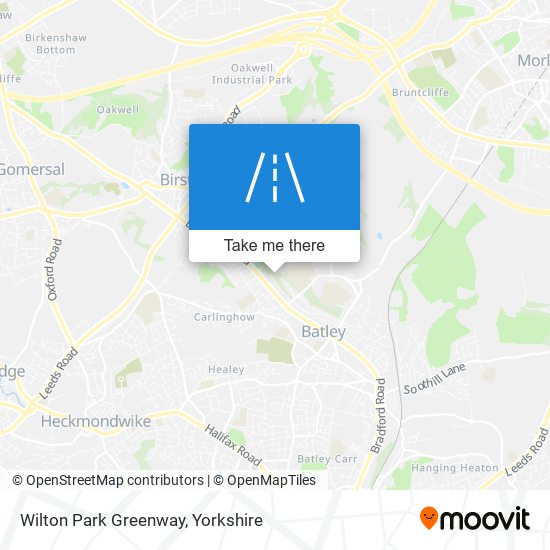 Wilton Park Greenway map