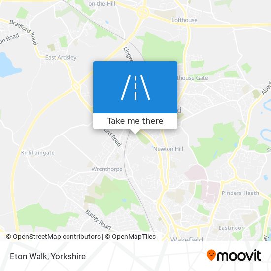 Eton Walk map