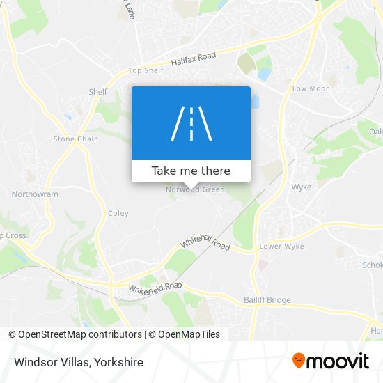 Windsor Villas map