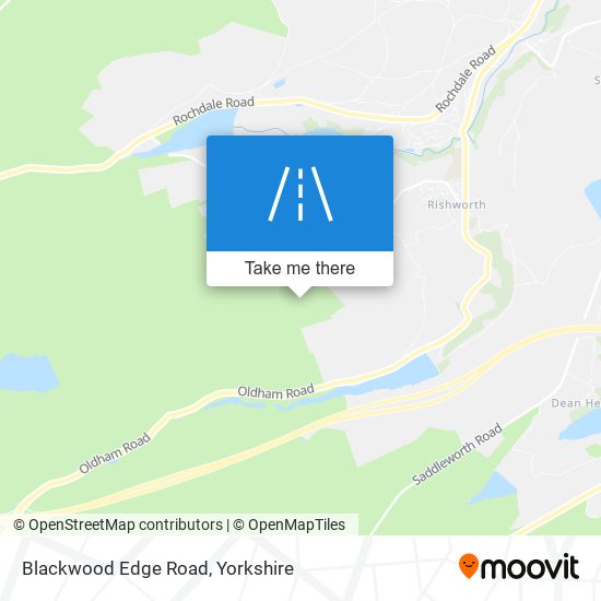 Blackwood Edge Road map