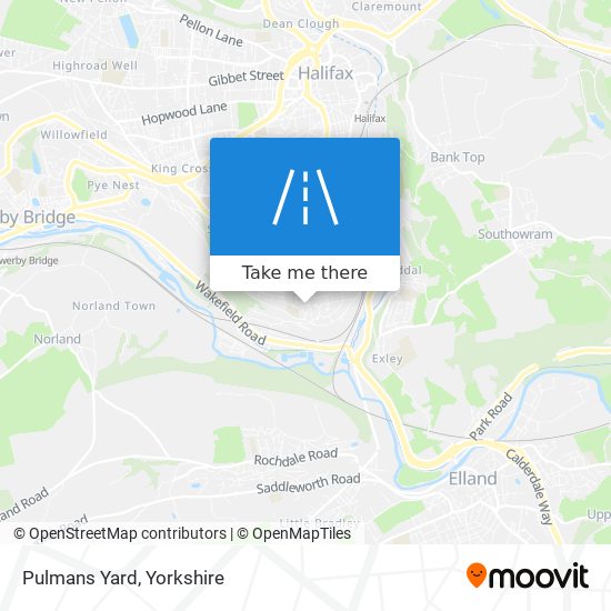 Pulmans Yard map