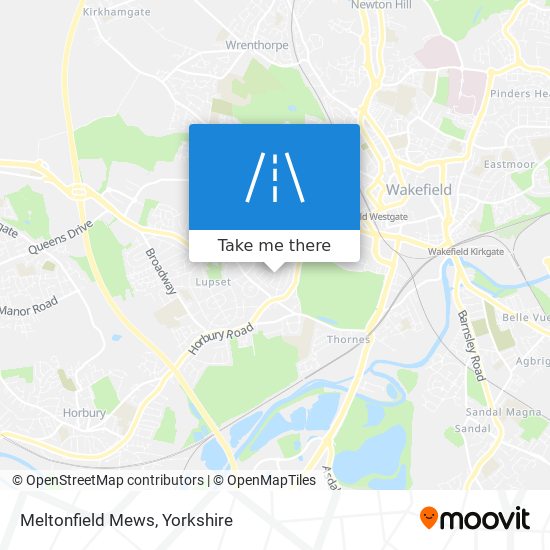 Meltonfield Mews map