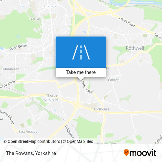 The Rowans map