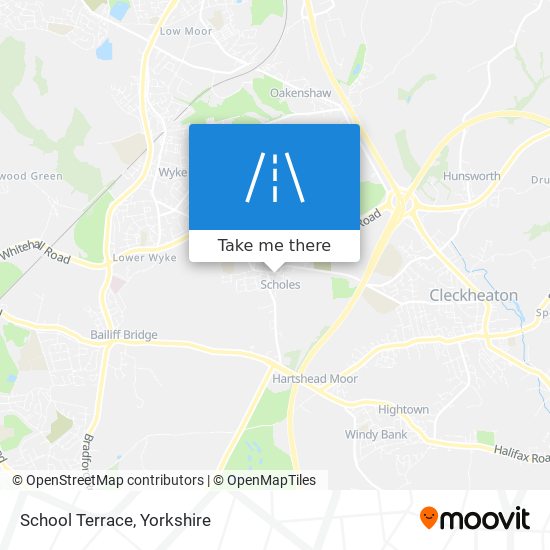 School Terrace map
