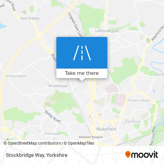 Stockbridge Way map