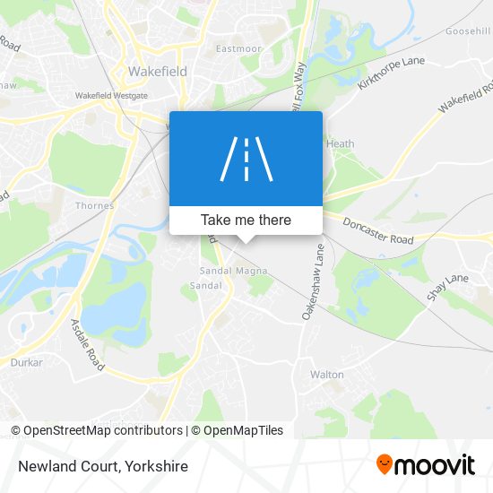 Newland Court map