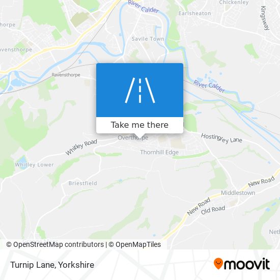 Turnip Lane map