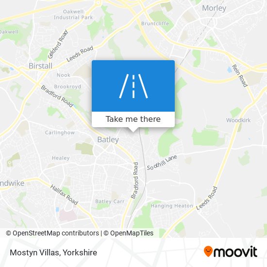 Mostyn Villas map