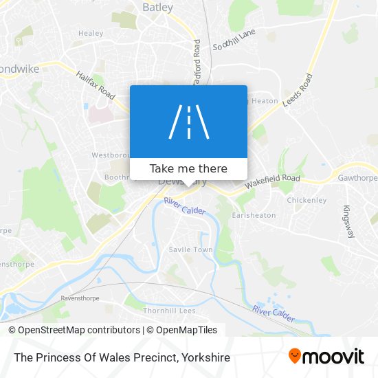 The Princess Of Wales Precinct map
