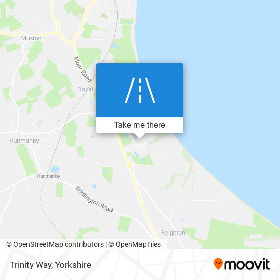 Trinity Way map