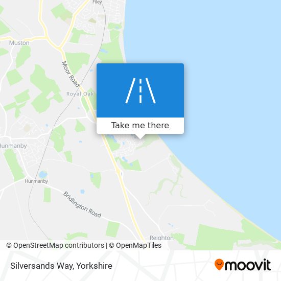 Silversands Way map