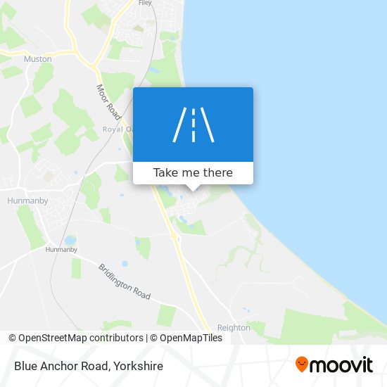 Blue Anchor Road map