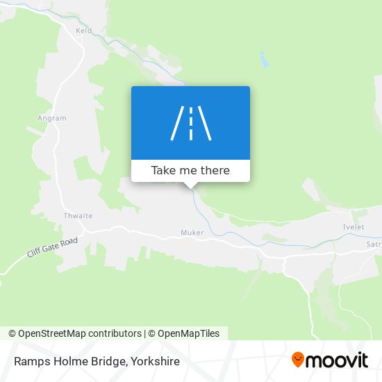 Ramps Holme Bridge map