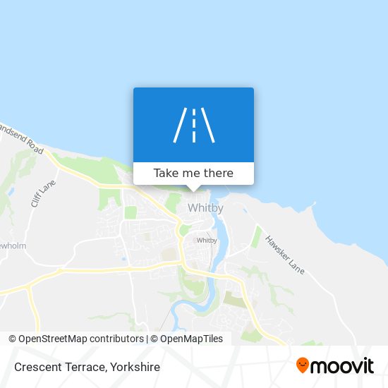 Crescent Terrace map