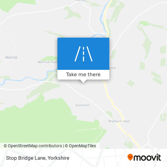 Stop Bridge Lane map