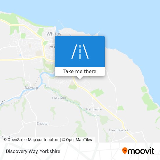 Discovery Way map