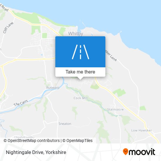 Nightingale Drive map