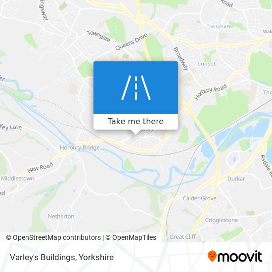 Varley's Buildings map