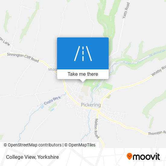 College View map