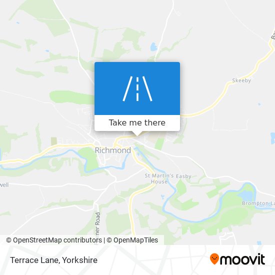 Terrace Lane map