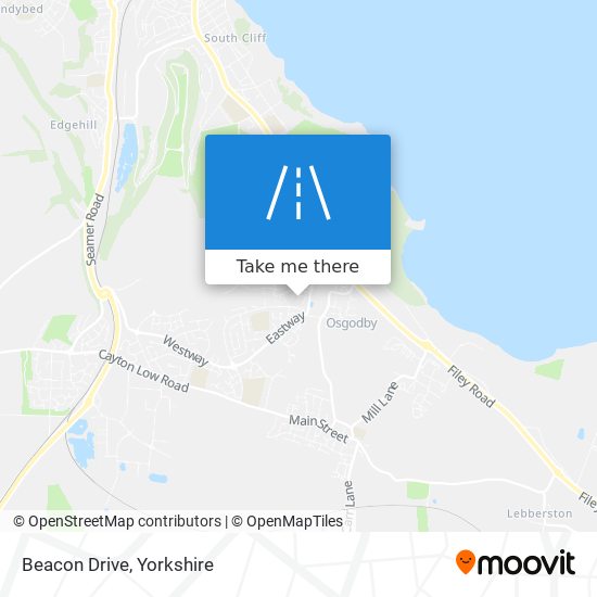 Beacon Drive map
