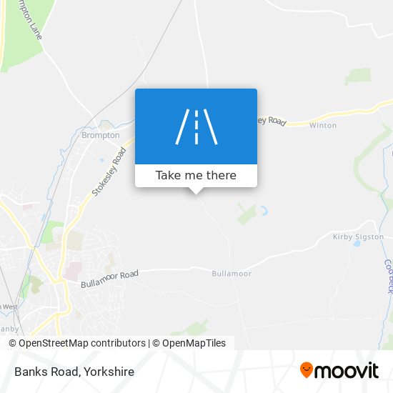 Banks Road map