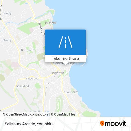 Salisbury Arcade map