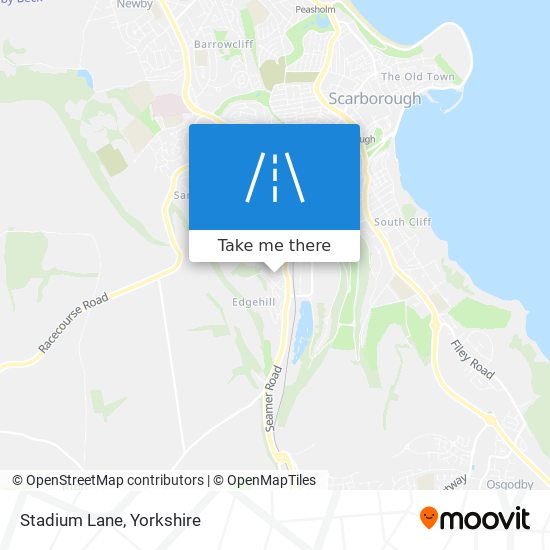 Stadium Lane map