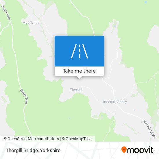 Thorgill Bridge map